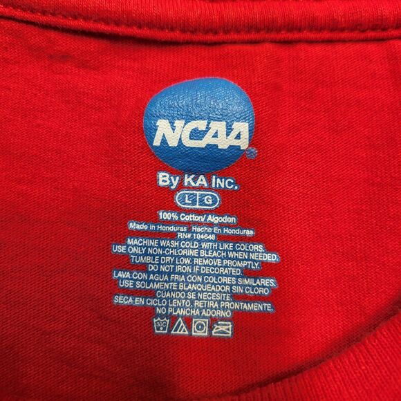 Ohio State Shirt Mens L Red Football NCAA Short Sleeve Graphic Tee - Picture 3 of 7